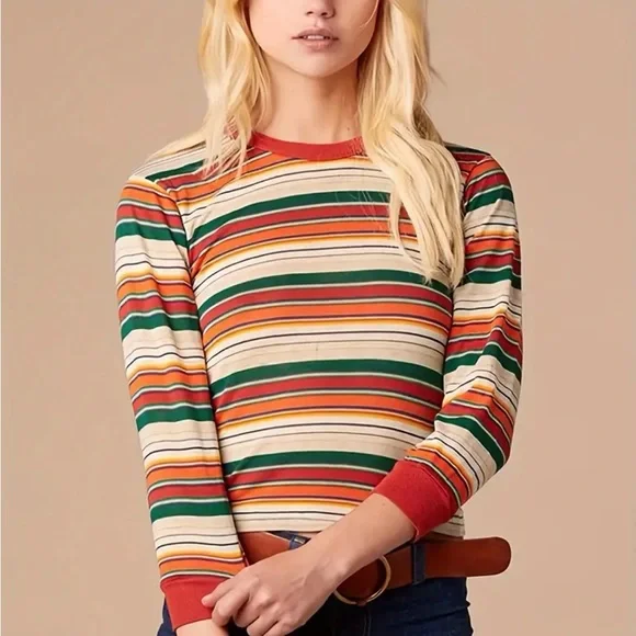 Striped Longsleeve Tee - Picture 2 of 5